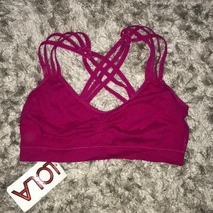 Pink straps Bralette